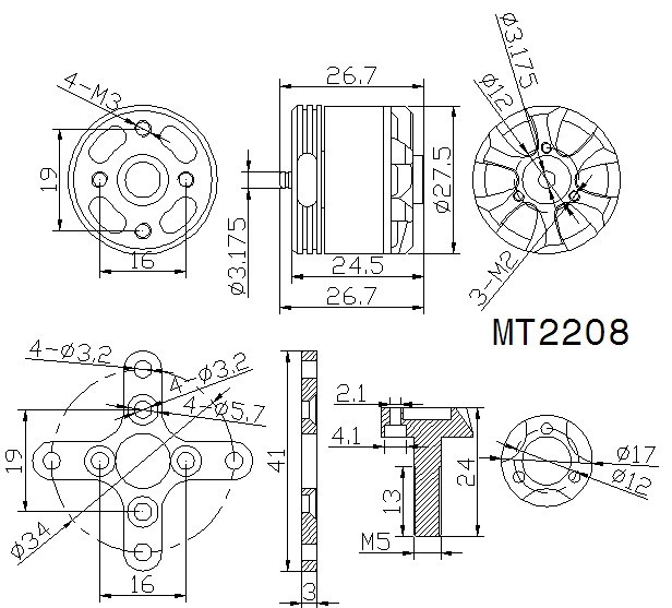 T-Motor-MT2208