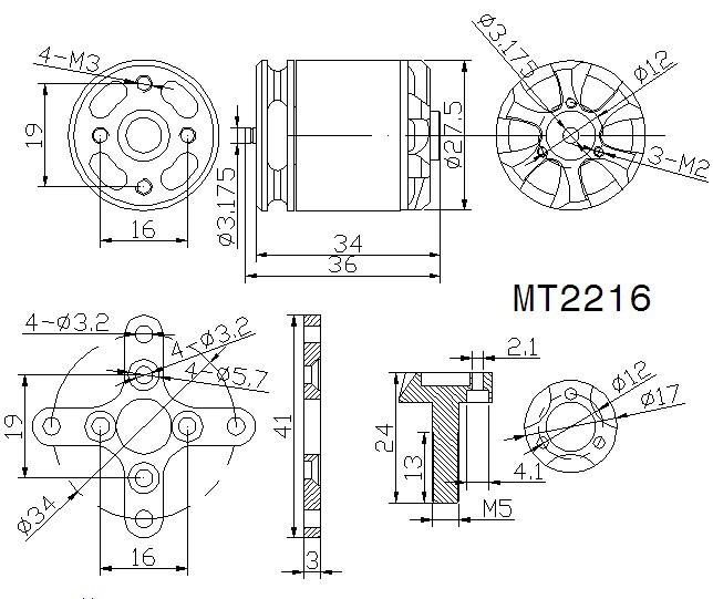 T-Motor-MT2216