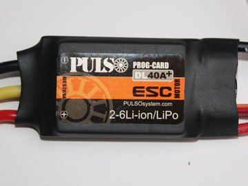 40A Pulso Regler (ESC) V2  2-6S BEC 5.5V/6A