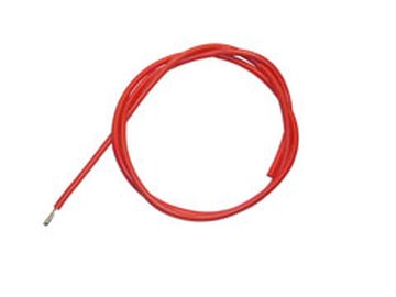 30AWG Silikon Kabel 0.8mm Rot