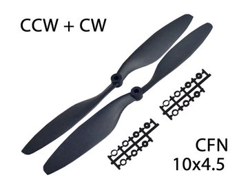 10 x 4.5 CW + CCW CFN (Carbon-Nylon)