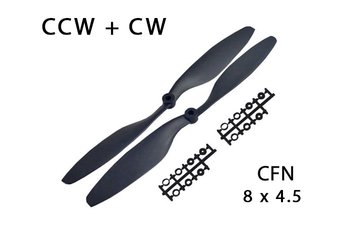 8 x 4.5 CW + CCW CFN (Carbon-Nylon)