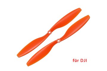 Propeller fr DJI 10 x 4.5 orange CW + CCW