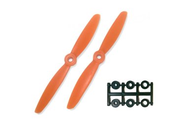 HQProp 5x4.5 Propeller 2CCW - Orange (2)