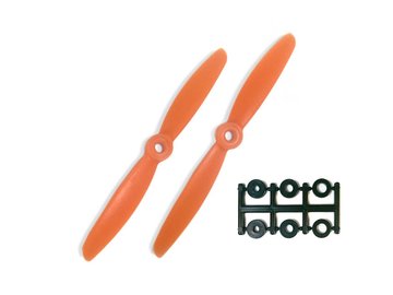 HQProp 5x4.5 Propeller 2 CW - Orange (2)