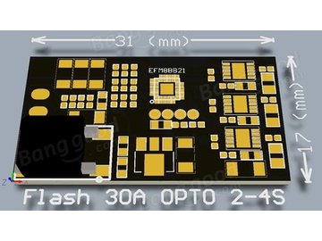 ZTW Flash 30A  BLHeli_S ESC 2-4S Oneshot 125/42/Multishot/ Dshot