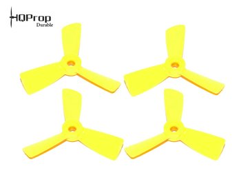 HQProp Durable 3x4.5x3 TRI Blade Yellow